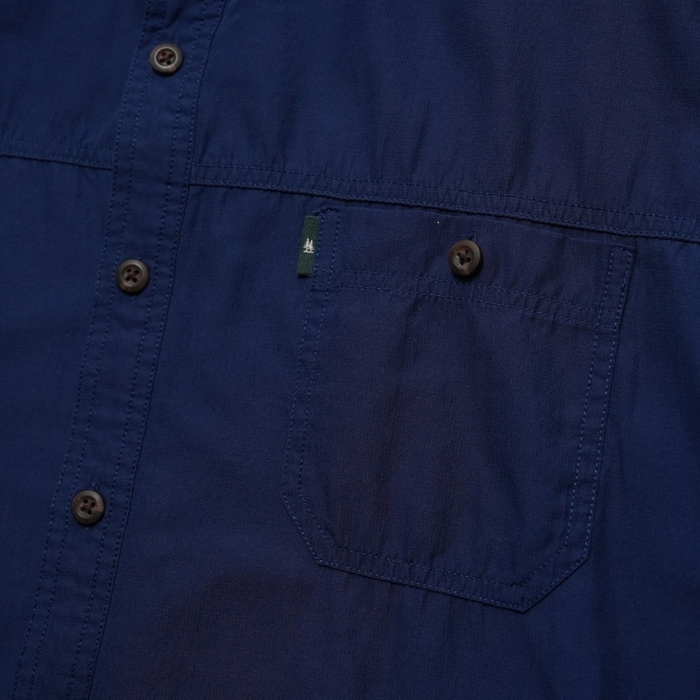 G.H. Bass Mens 2XL Navy Utility Shirt Button Down Outdoor Workwear - Picture 6 of 14
